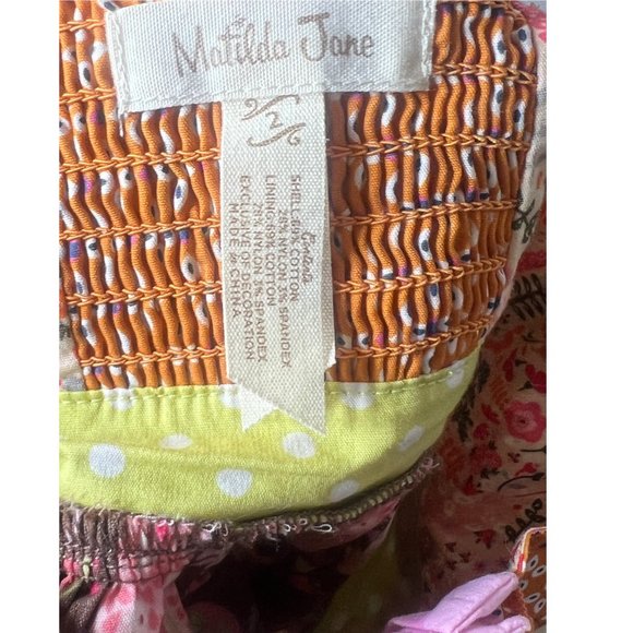 Matilda Jane knot dress, size 2, Fall Spinning With Joy Knot Dress Make Believe - Picture 5 of 6